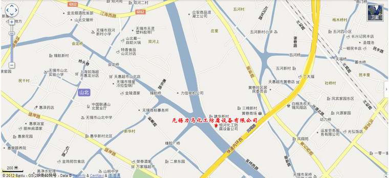 無(wú)錫力馬化工防腐設備有限公司地址地圖